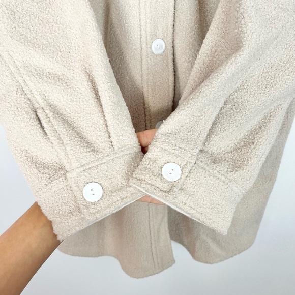 Jillian Harris × Jackson Rowe The Scholar Teddy Shacket Size Large - Picture 13 of 15